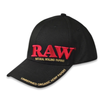 Raw Black Cap Hat with Red Logo + Poker Accessory x 1