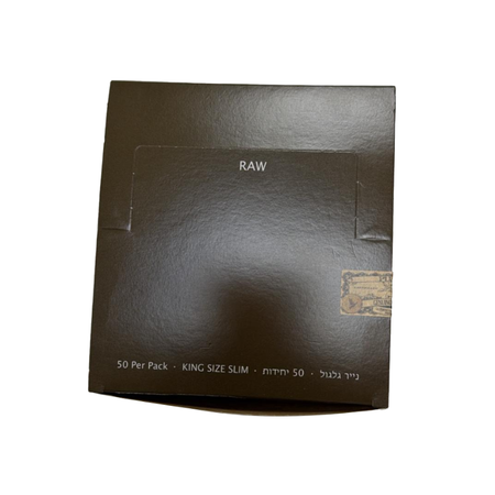Exclusive RARE RAW King Size Classic Slim 50 pack