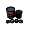 RAW Hammer Craft Medium Aluminum Grinder Black 4 Parts x 1