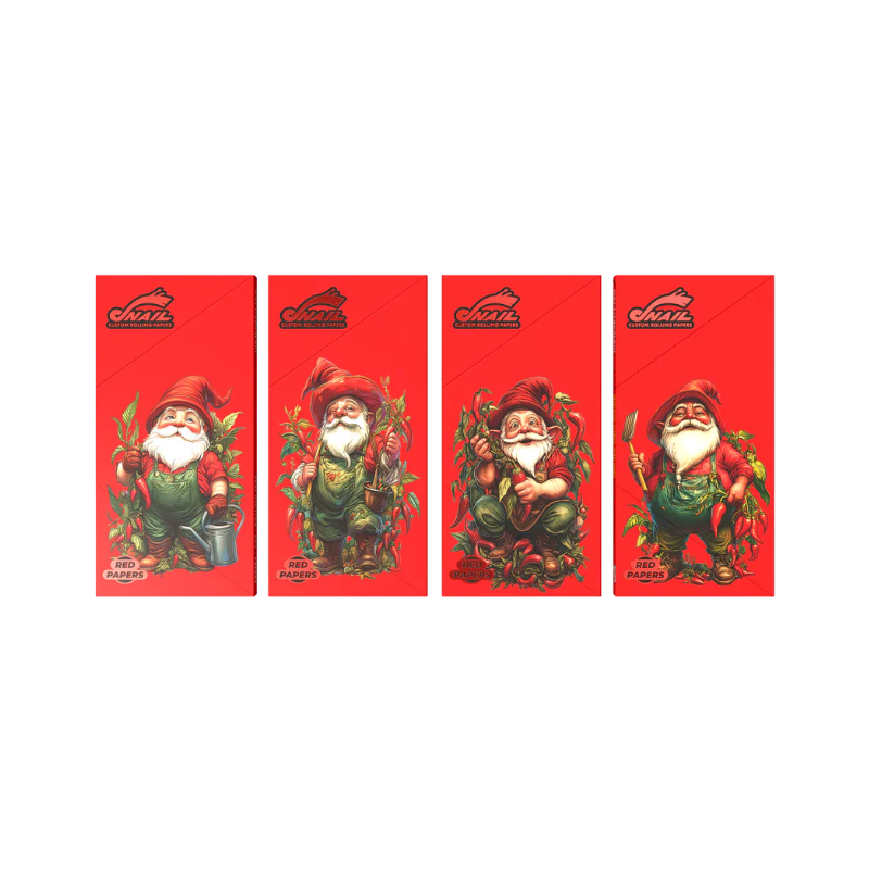 Red Hot Chill  Kingsize Rolling Paper Rolling Tray + Tips (KSS + rolling tray)