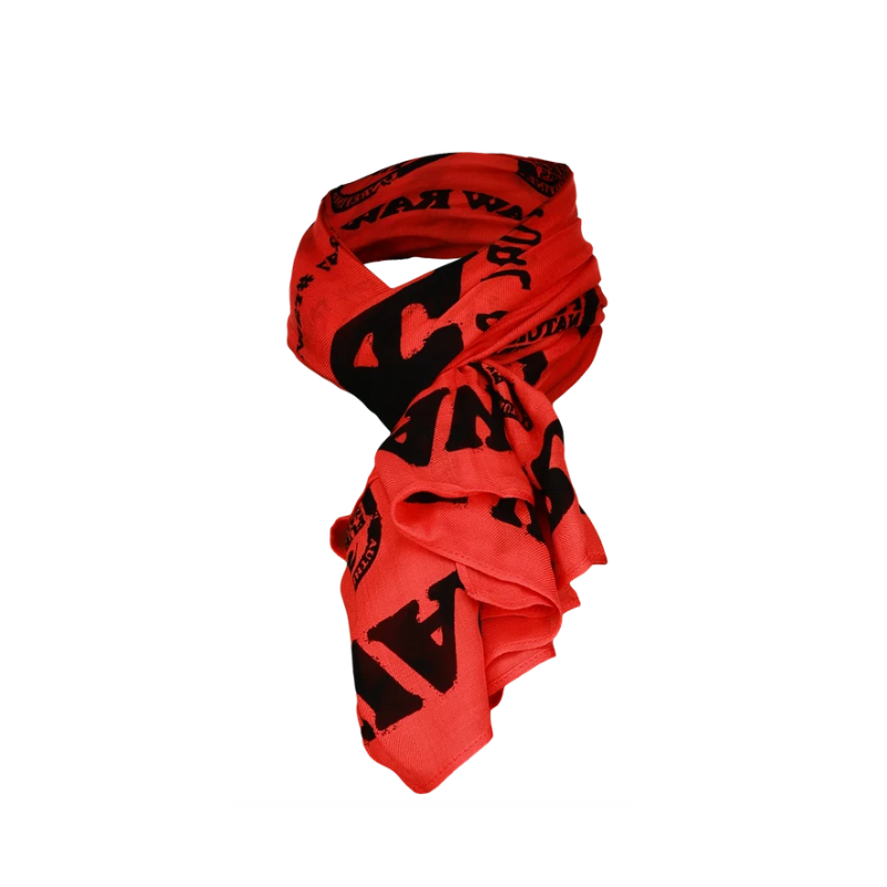 RAW Ultra Soft Vegan Fashion Scarf Red