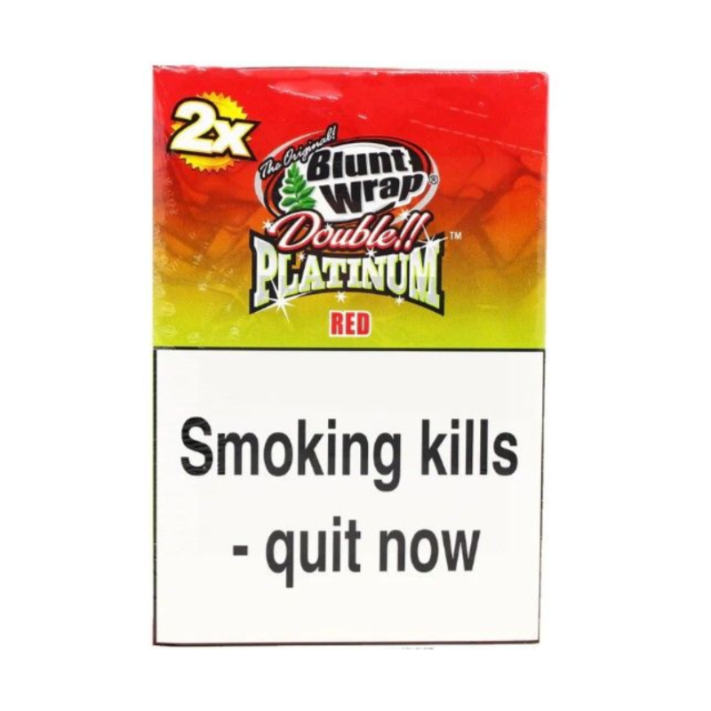 PLATINUM BLUNTS Red (Strawberry Kiwi) 2S X 25