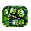 Ricky & Morty Metal Tray Gift Set – Oil Lighter, Small Metal Pipe, Plastic Grinder & 3-Piece Joint Holder SS-2176