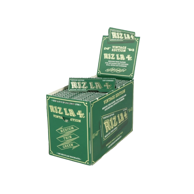Rizla Green Vintage Edition Regular Rolling Paper - LIMITED EDITION!