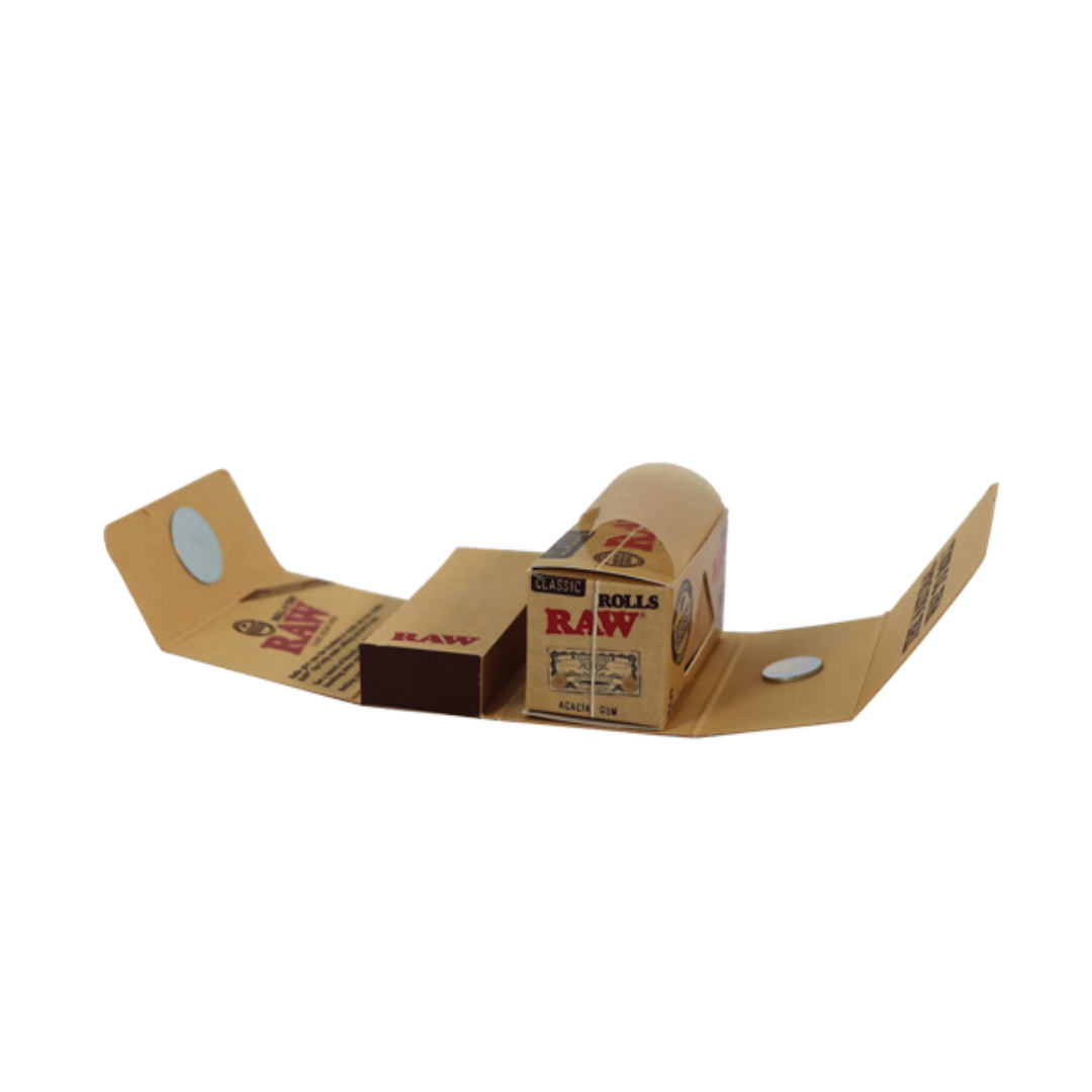 New RAW CLASSIC CONNOISSEUR 5m ROLL WITH 50 TIPS