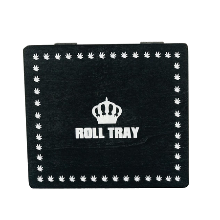Roll-Tray-Wooden-Box-Large-Size-Black