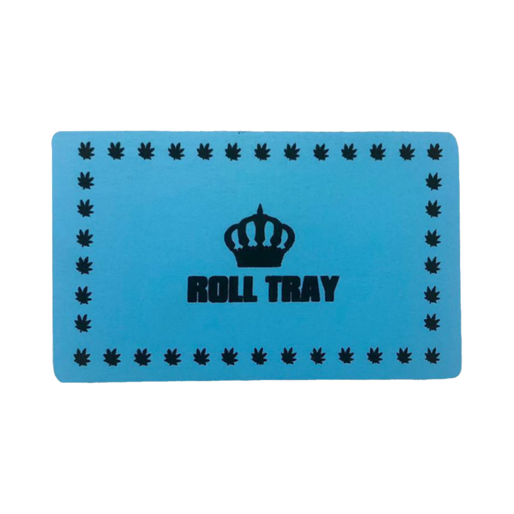Roll Tray Wooden Box Medium Size Blue