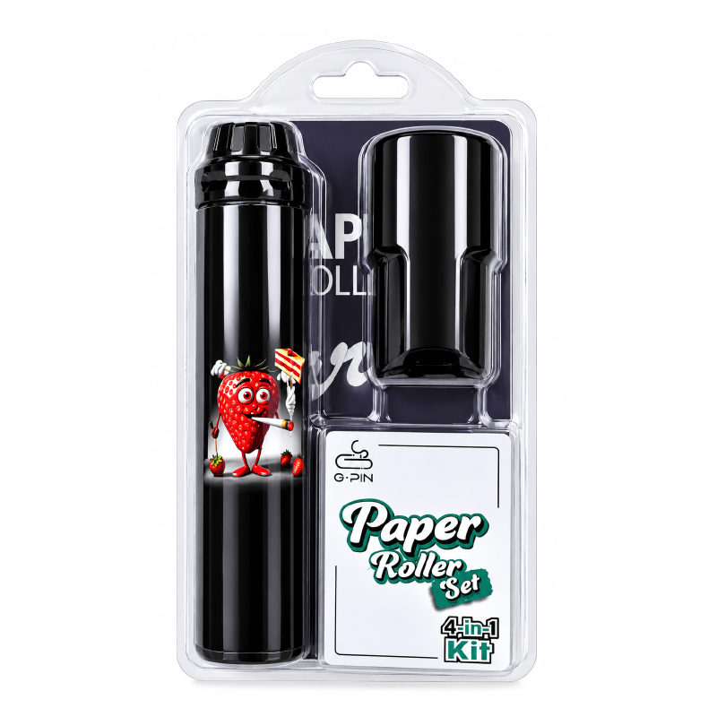 Exclusive G-Pin Paper Roller Set 4-in-1 Kit – Strawberry Design