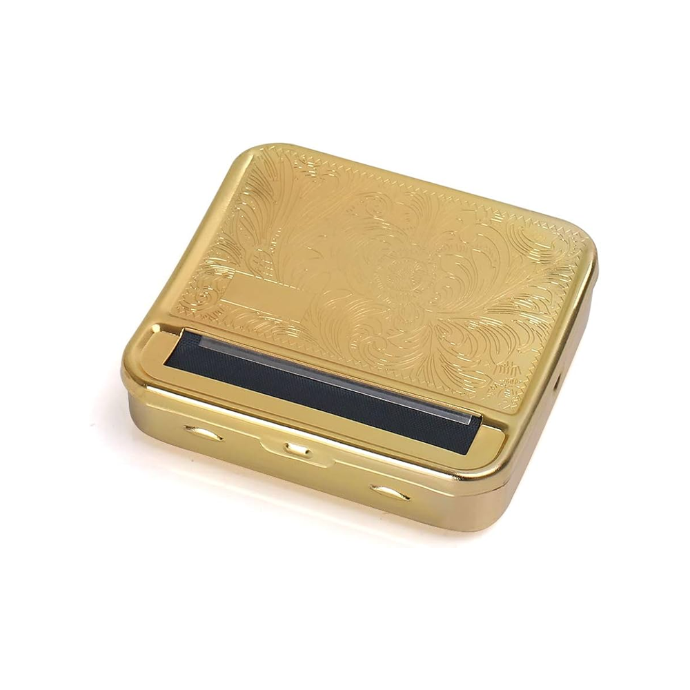 Roller-Automatic Rolling Tin 70mm Gold x 8 per box