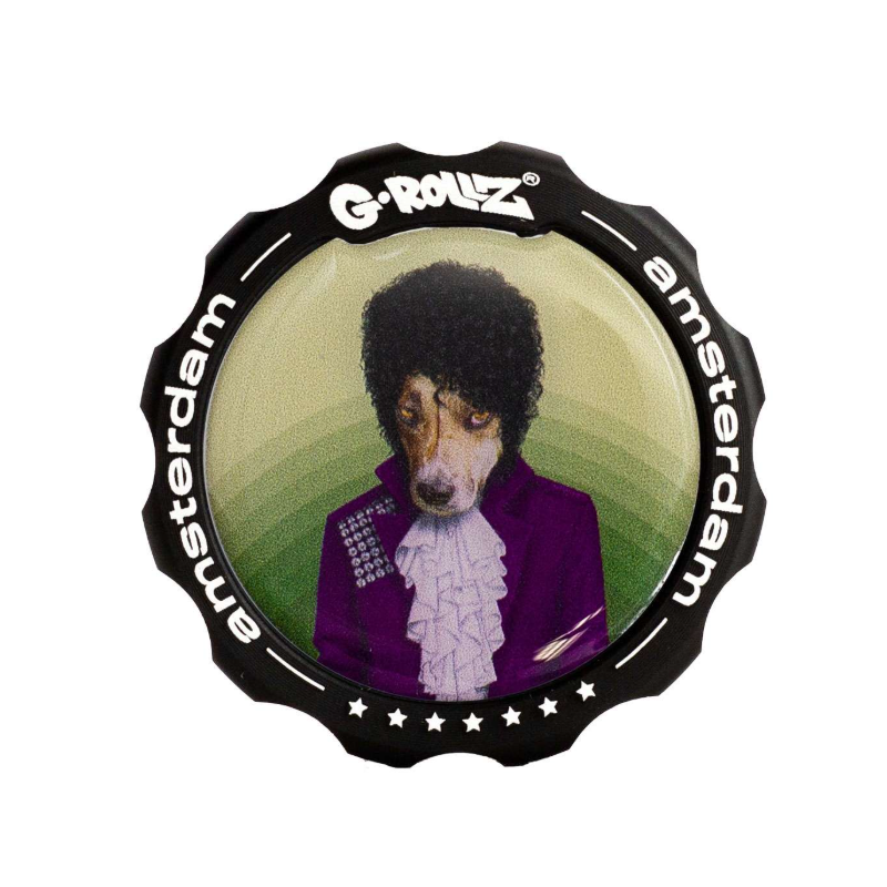 G-Rollz | Pets Rock 'Roxy' 3part Grinder - 53mm - 6pc In Display
