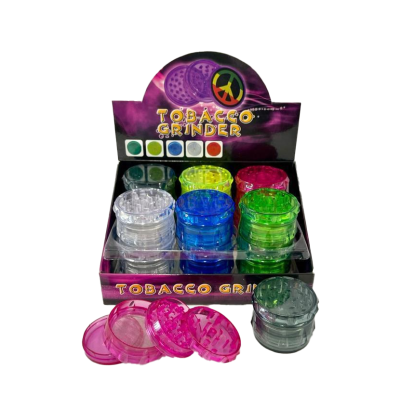 4 Part Plastic Grinder 60mm x 12