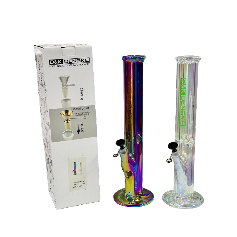 D&K Rainbow Glass Bong 46cm SM-3209