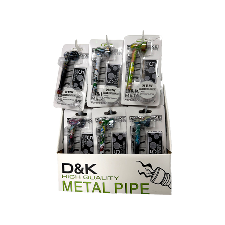 D&K 10cm Metal  Pipe & Silver Screen SM-3020 x 24