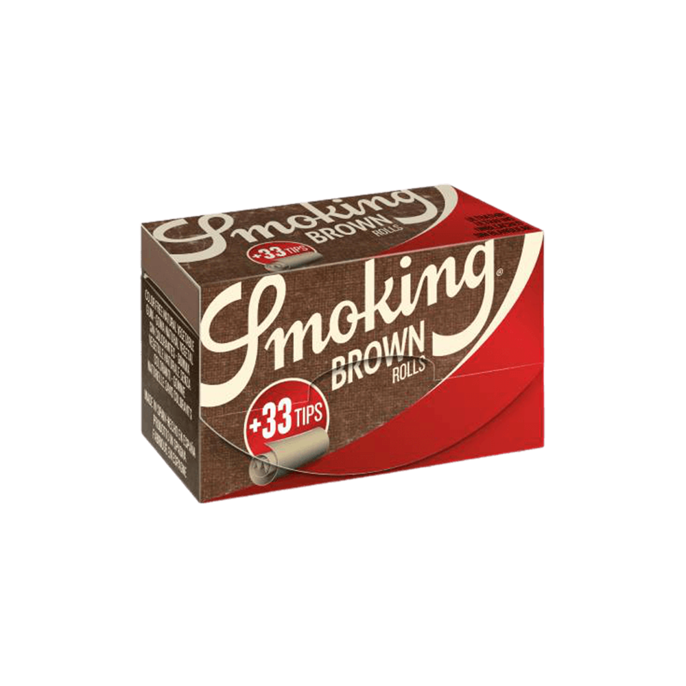 Smoking Brown Rolls + Tips 24 pack