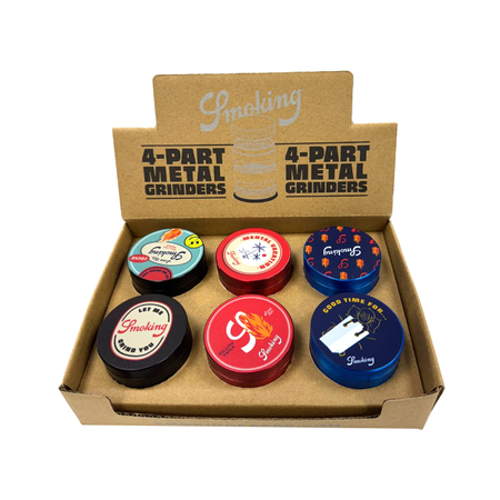 Smoking-4-Part-Metal-Grinder-6-Pack
