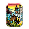 High Quality Pig Bee Design Metal Rolling Tray – 14 × 18 cm SS-0296-H