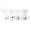 5 Inch Clear Glass Mini Bubbler Bong – Compact Water Pipe Assorted Design SS-0894 x 1