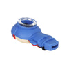 Cool Dudes Silicone Hand Pipe w/ Glass Bowl Bundle - 3" / Assorted Dudes SS-0998