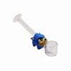 Sonic Silicone Hand Pipe w/ Glass Bowl Bundle - 4.4" SS-1407