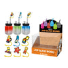 Jar Glass Bong Simp-sons Assorted Design 6inch x 6 SS-1656