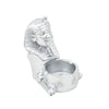Resin Egyptian Pharaoh Durable Decorative Resin Silver Ashtray SS-1830