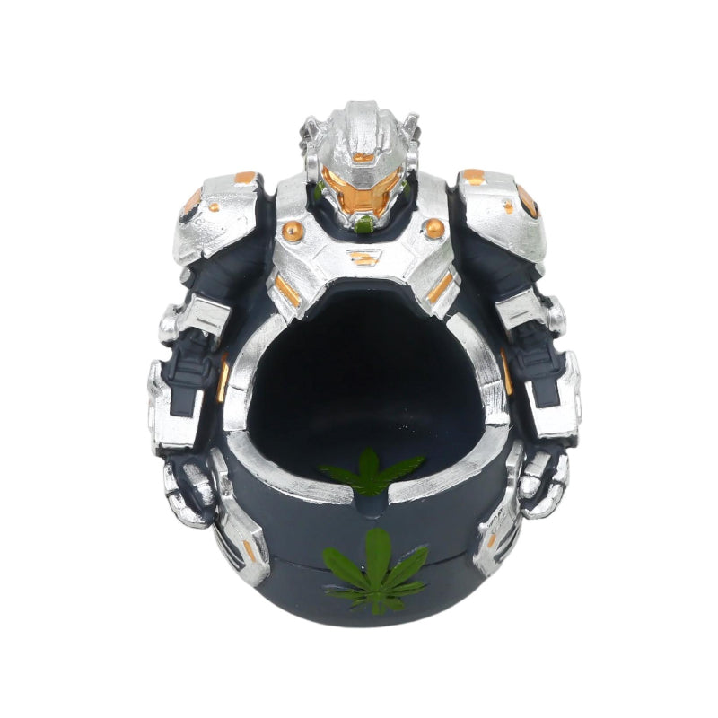 Resin Armored Robot Durable Decorative Resin Ashtray SS-1854