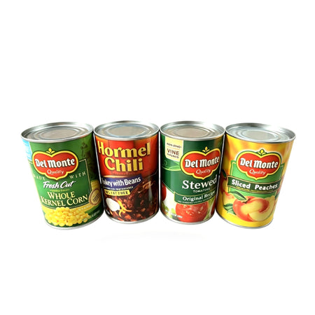 Hidden Storage Stash Assorted Food Can Tin Designs – Discreet Storage Container SS-1893