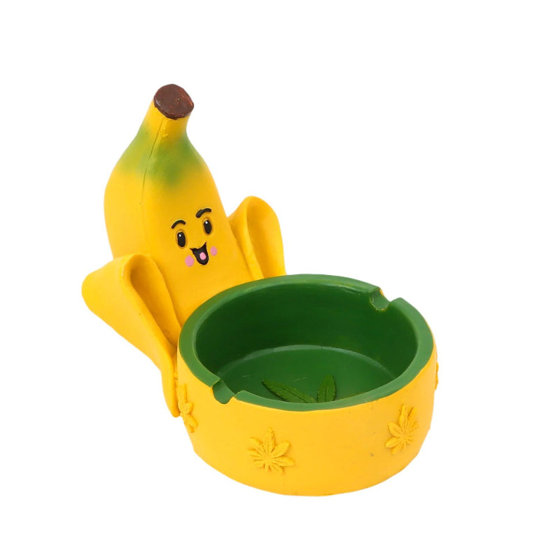 Resin Cute Banana Durable Decorative Resin Ashtray SS-2004