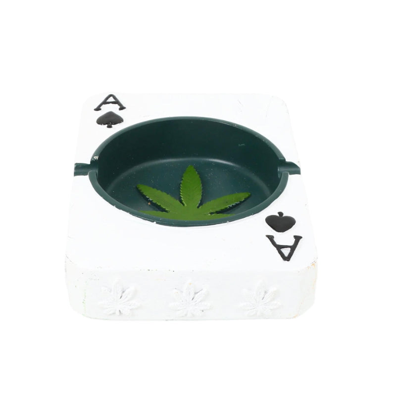 Resin Ace Playing Card Durable Decorative Resin Ashtray SS-2103