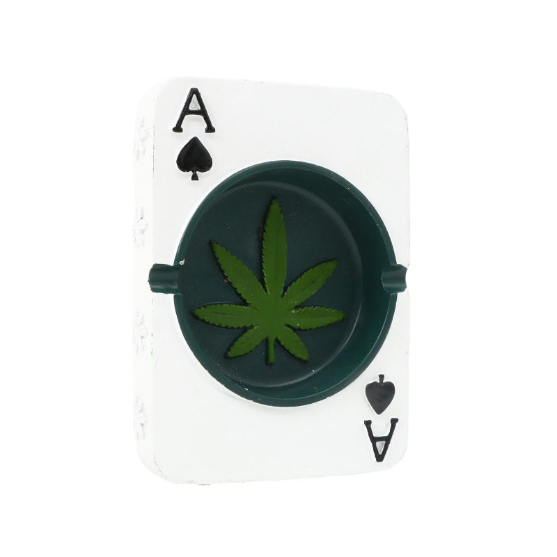 Resin Ace Playing Card Durable Decorative Resin Ashtray SS-2103