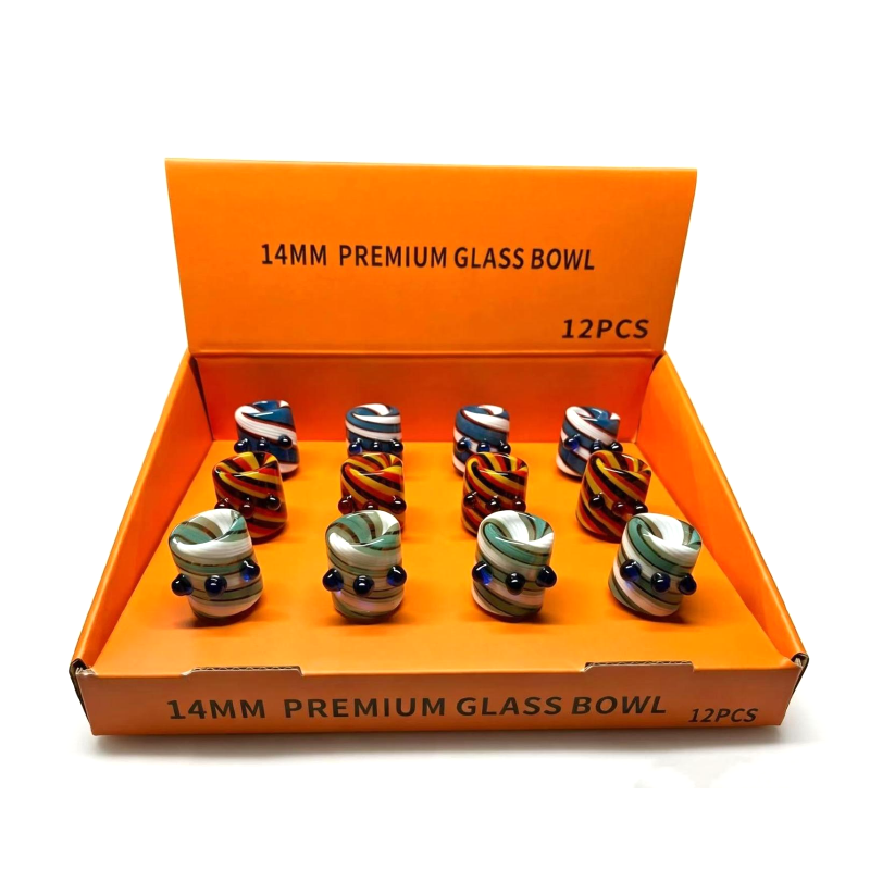 Premium Glass Bowl 14MM – 12PCS Display Box SS-2120
