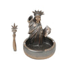 Resin Statue of Liberty Durable Decorative Resin Ashtray with Cigarette Holder SS-2202