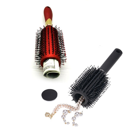 Hidden Storage Stash Hair Brush – Assorted Colors – Discreet Storage Container SS-2210