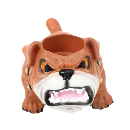 Resin Fierce Bulldog Durable Decorative Resin Ashtray Holder SS-2219