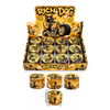 Rich Dog Gold Design Herb Grinders – Assorted Designs 63mm – 12-Piece Display | SS-2426