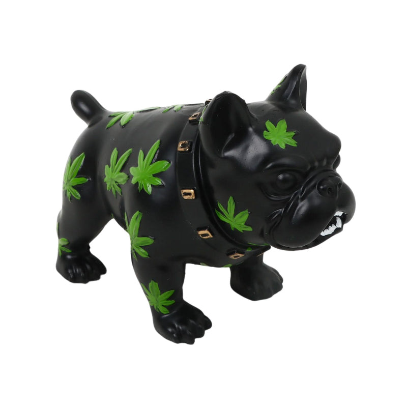 Resin French Bulldog Durable Decorative Resin Ashtray 2 Piece! SS-2509