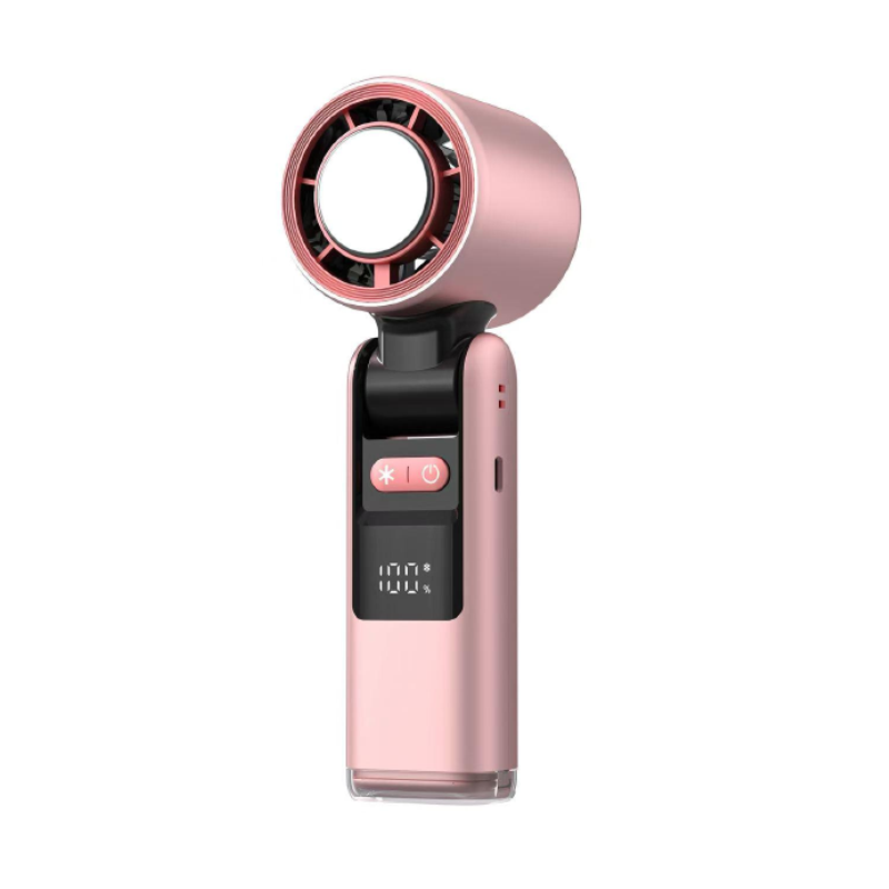 New High-Speed Portable Turbo Fan – 4000mAh Rechargeable Handheld & Wearable Fan SS-2921