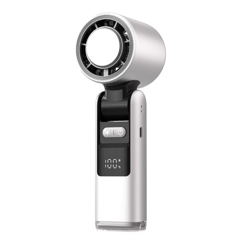 New High-Speed Portable Turbo Fan – 4000mAh Rechargeable Handheld & Wearable Fan SS-2921