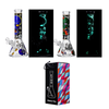 Glass Beaker Bong Glow in the Dark Assorted Colors SS-4710