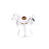 Glass Ugly Monster Bubbler Waterpipe Bong 11 cm x 1