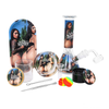 Ganja Girl 10-in-1 Smoke Set Complete Smoking Kit with 8" Glass Bong SS-6961