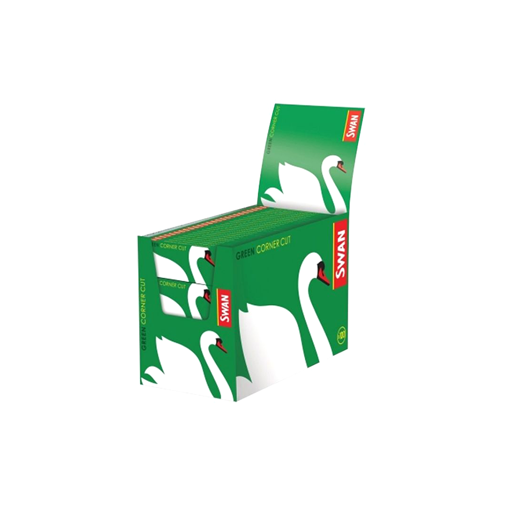Swan Green Regular Size Papers  100 pack