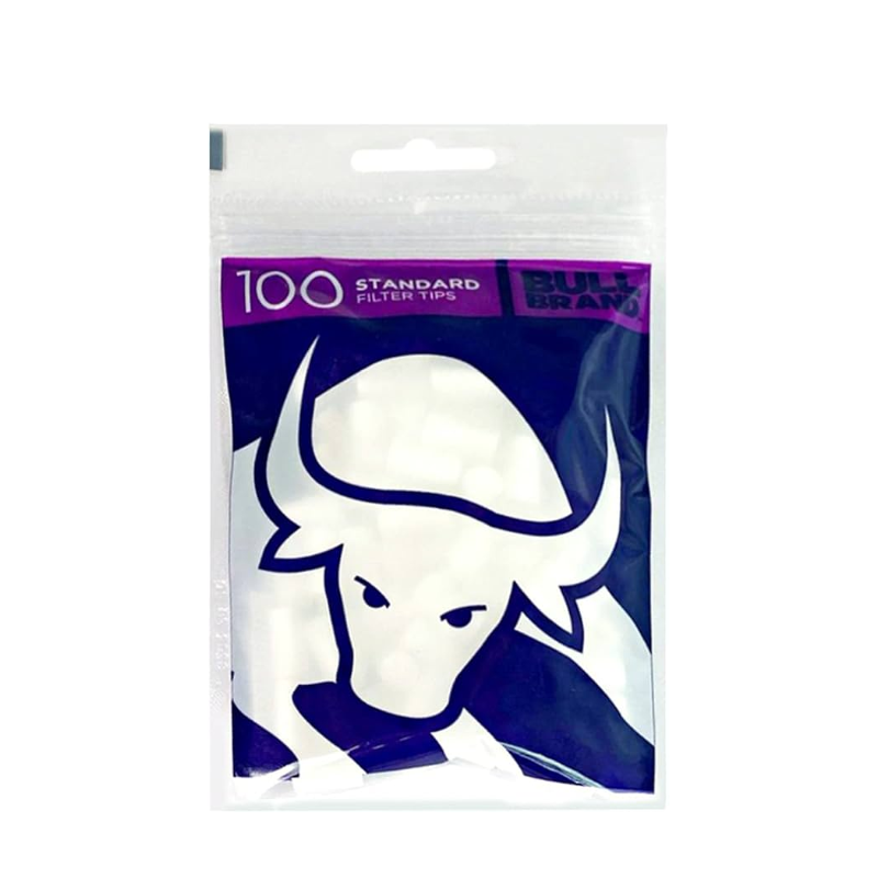 Bull Brand Standard Filter Tips Full box 25 bags