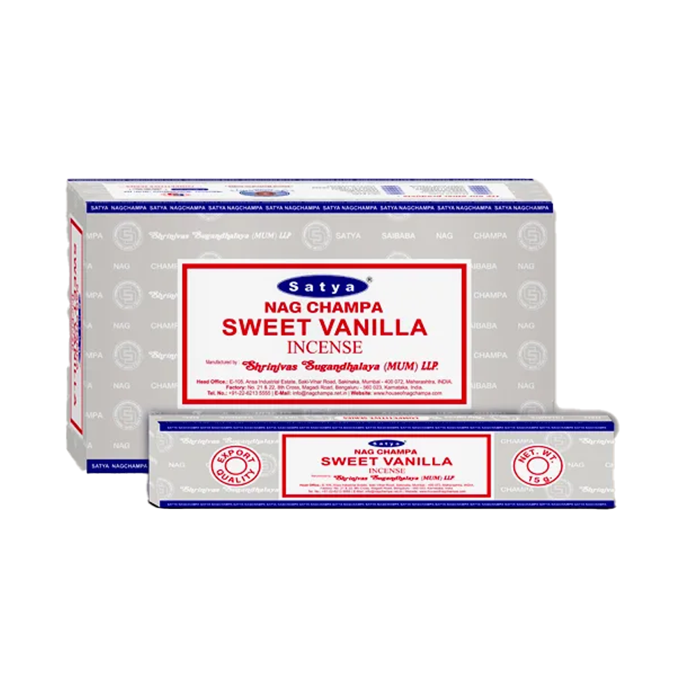 Satya Incence Sticks Sweet Vanilla