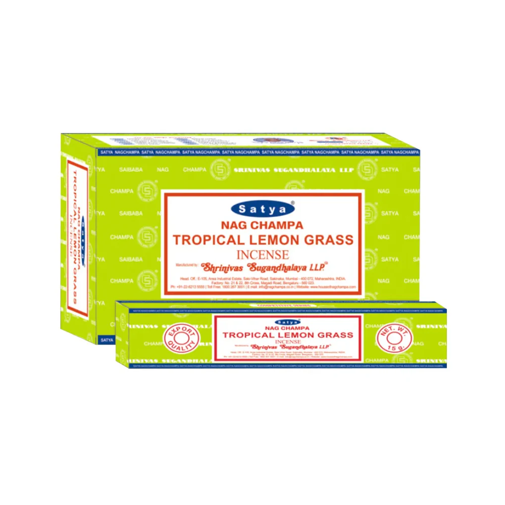 Satya Incence Sticks Tropical Lemon Grass