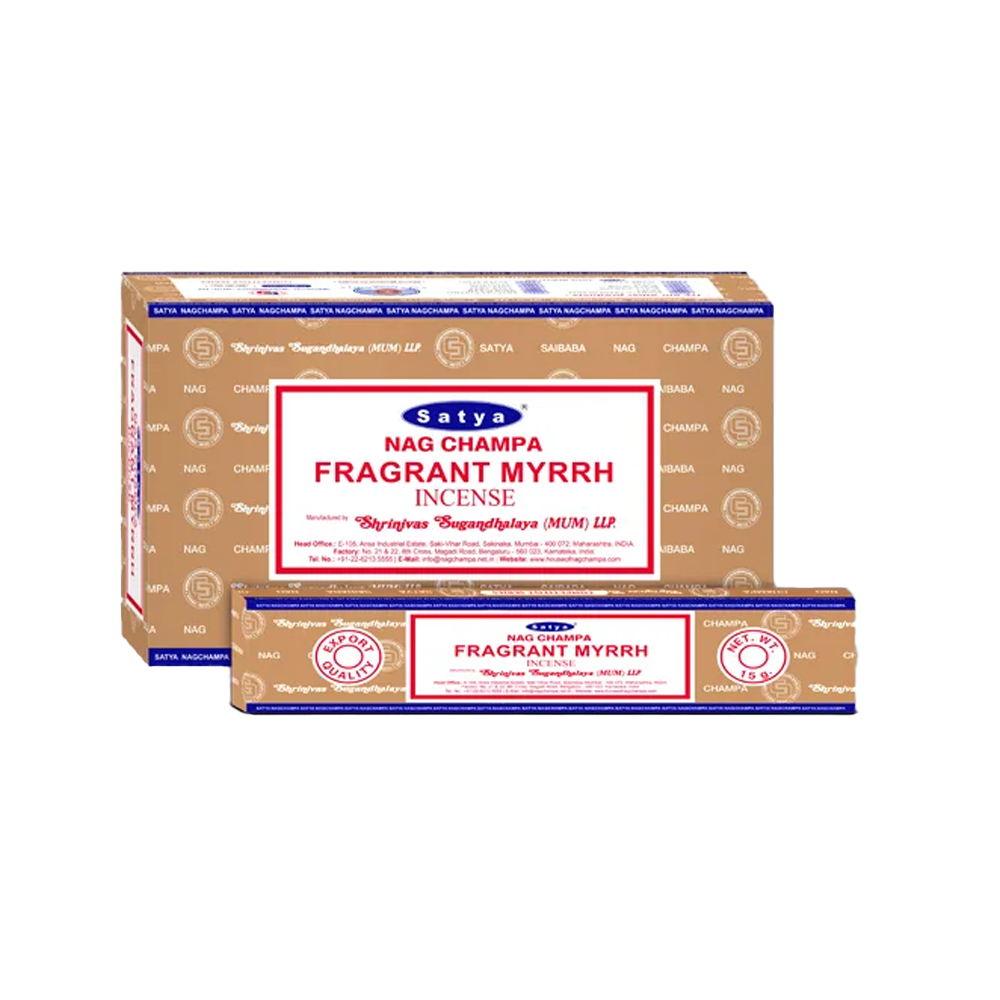 Satya Incence Sticks Fragrant Myrrh