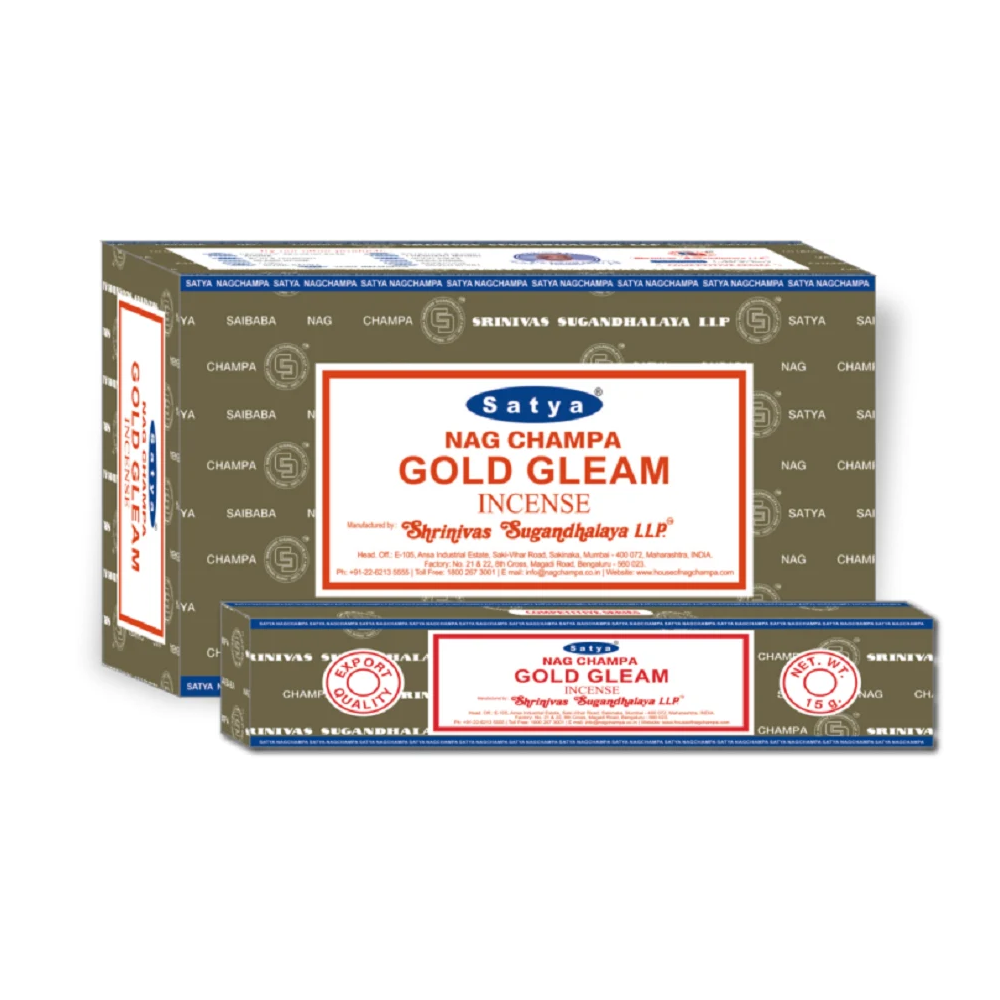 Satya Incence Sticks Gold Gleam