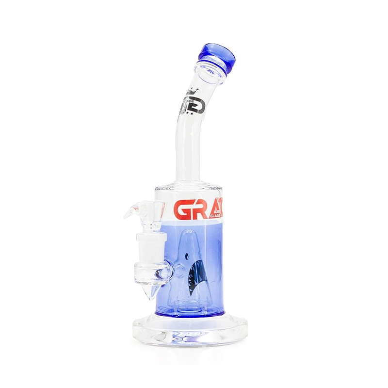 Grace Glass | Shark Attack Bong ( Blue ) 27.5cm