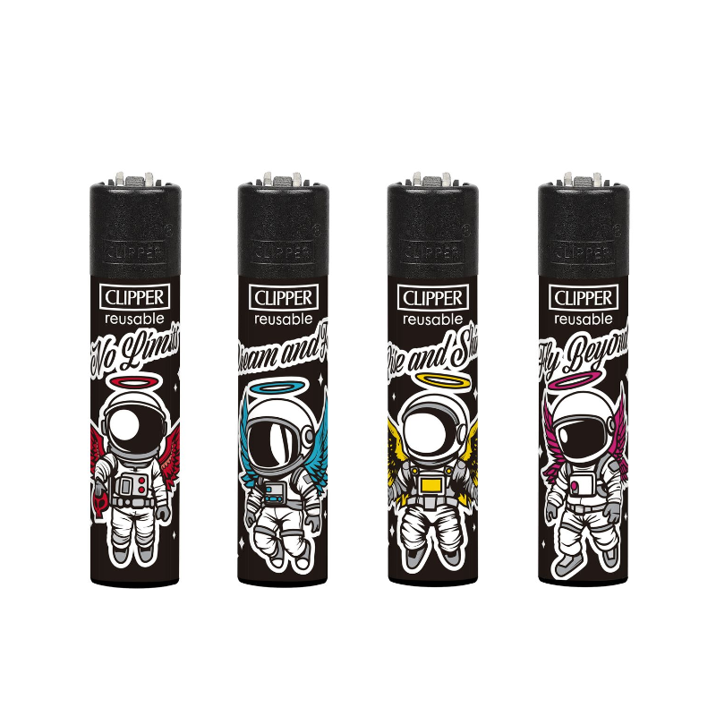 Clipper Classic Large Lighter SKYBOUND X 48 lighters CL3A1984UKH
