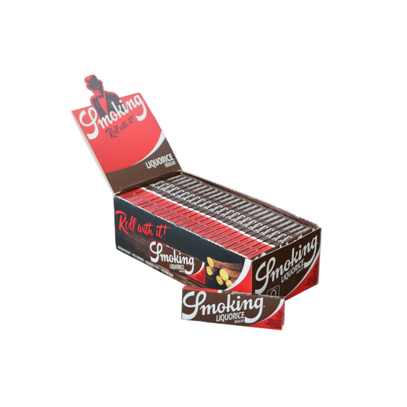 Great Value Smoking Liquorice Regular Rolling Papers (50 booklets)